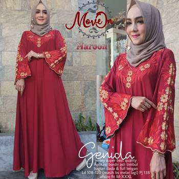 Gamis Jersey Super Genida