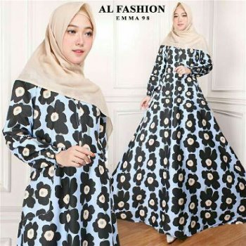 Gamis Katun Kekinian Emma