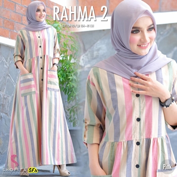 Gamis Katun Kekinian Rahma