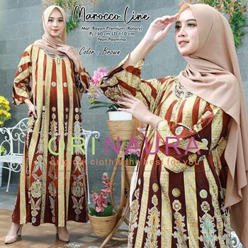 Gamis Katun Rayon Marocco