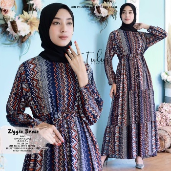 Gamis Katun Rayon Ziggia