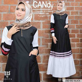 Gamis Katun Toyobo Candy