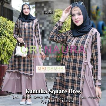Gamis Katun Toyobo Kamalia