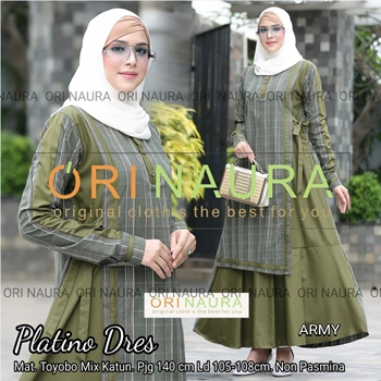 Gamis Katun Toyobo Platino