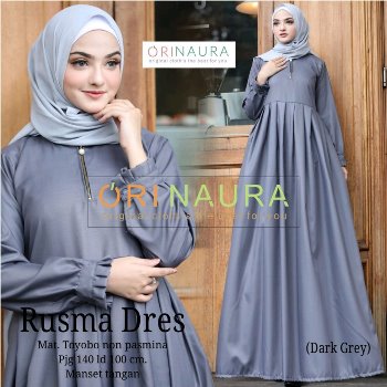 Gamis Katun Toyobo Rusma