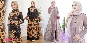 55+ Model Baju Gamis Modern Stylish Terbaru