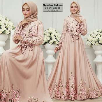Gamis Pesta Modern Sakura