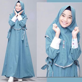 Gamis Syar'i Anak Maya