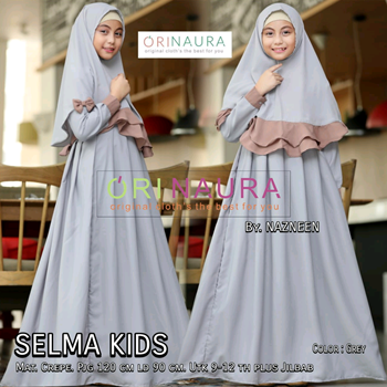 Gamis Syar'i Anak Selma