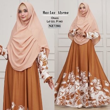 Gamis Syar'i Modern Alzena