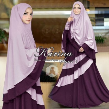 Gamis Syar'i Modern Karina