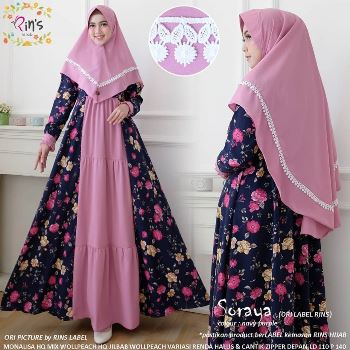 Gamis Syar'i Modern Soraya