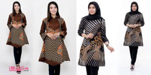 45+ Model Tunik Batik Modern Stylish Terbaru