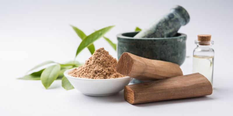 Masker Bubuk Cendana