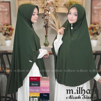 Bergo Aisyah Polos