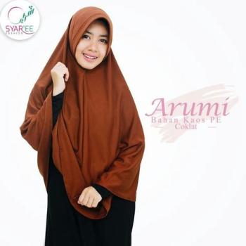 Bergo Bahan Kaos Arumi