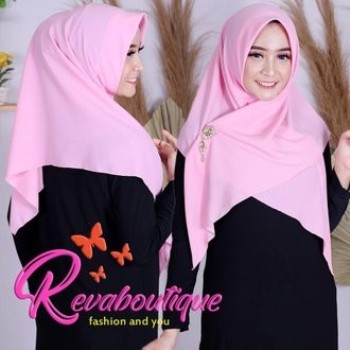Jilbab Instan Segitiga Reva