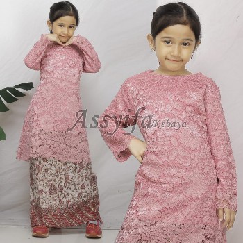 Tunik Brokat Anak Assyifa