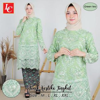 Tunik Brokat Modern Kartika