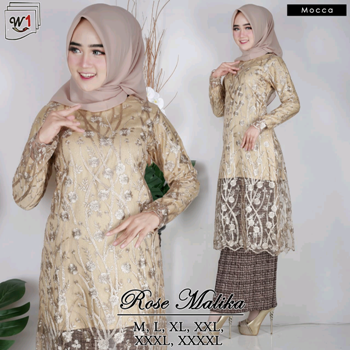 Tunik Brokat Modern Malika