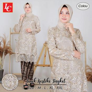 Tunik Brokat Pesta Kartika
