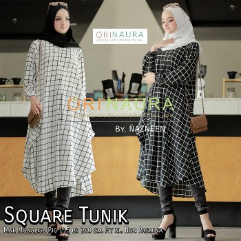Tunik Monalisa Kotak Square