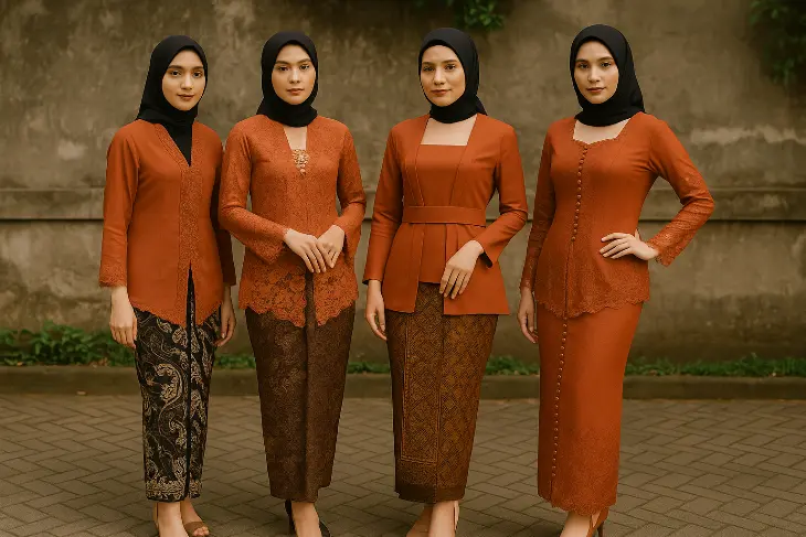 Model Kebaya Terakota yang Anggun dan Stylish untuk Segala Acara