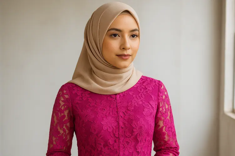 Jilbab Krem