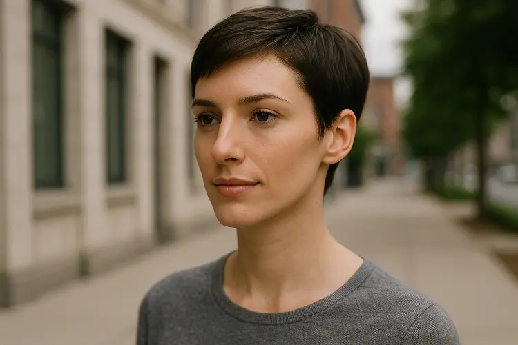 Rambut Wanita Wajah Lonjong - Pixie Cut - Simpel, Modern, dan Percaya Diri