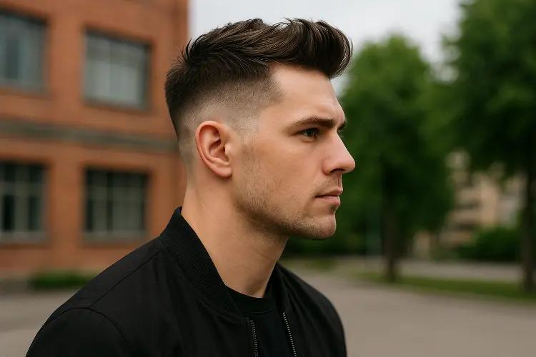 Rambut Pria untuk Wajah Kotak Undercut - Modern, Trendi, dan Fleksibel