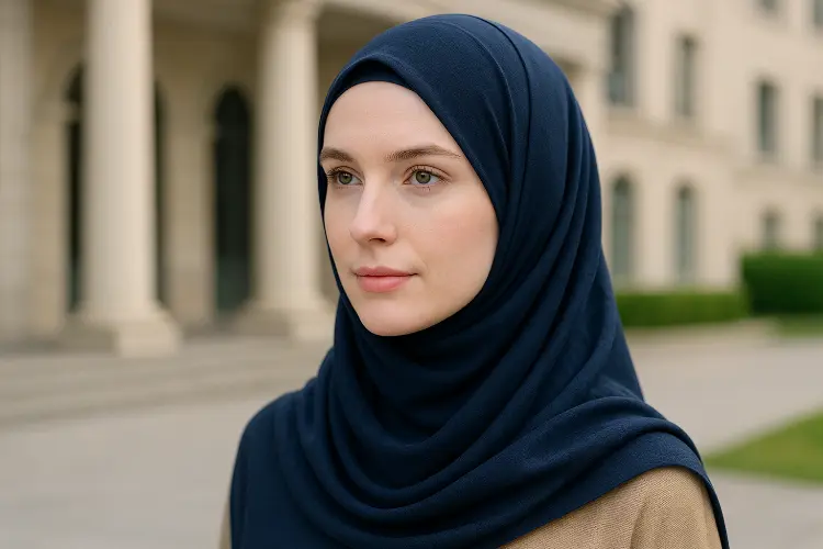 Warna Hijab untuk Kulit Putih Pucat