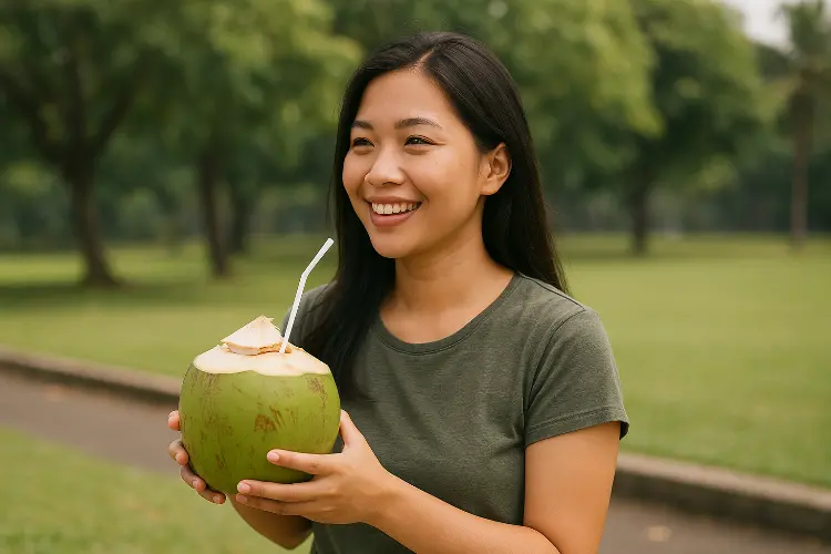Air Kelapa Muda - Penetral Asam Alami