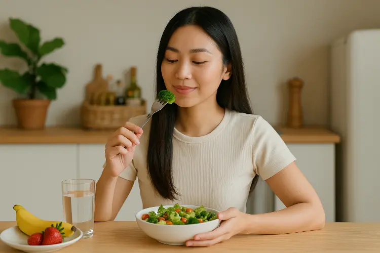 Jaga Pola Makan dan Gaya Hidup Sehat
