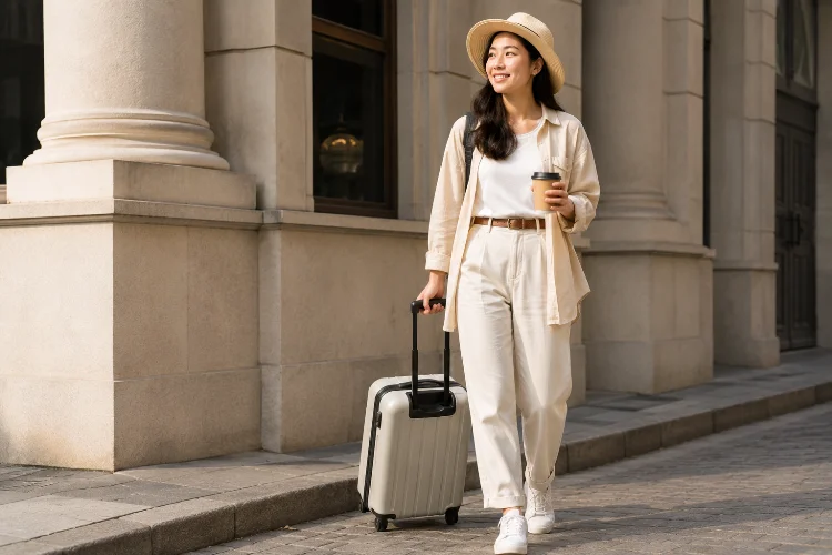 7 Ide Outfit Traveling Minimalis yang Simpel dan Tetap Stylish
