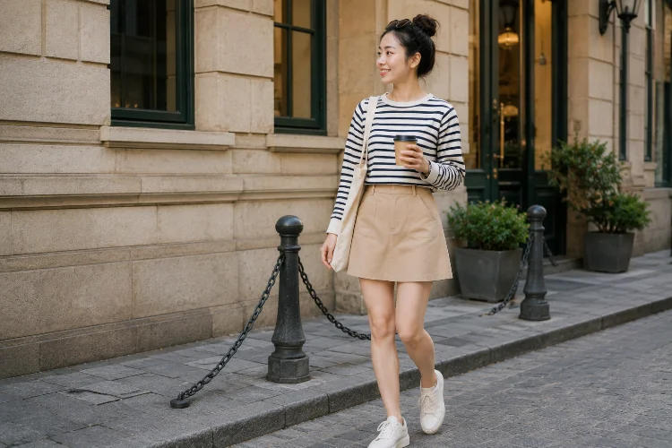 Outfit Stripe yang Timeless dan Stylish